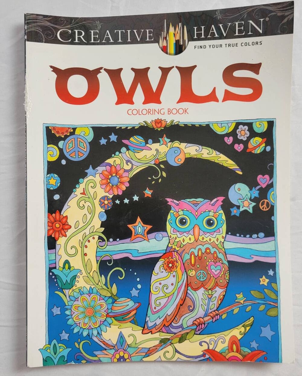 Creative Haven Owls Coloring Book